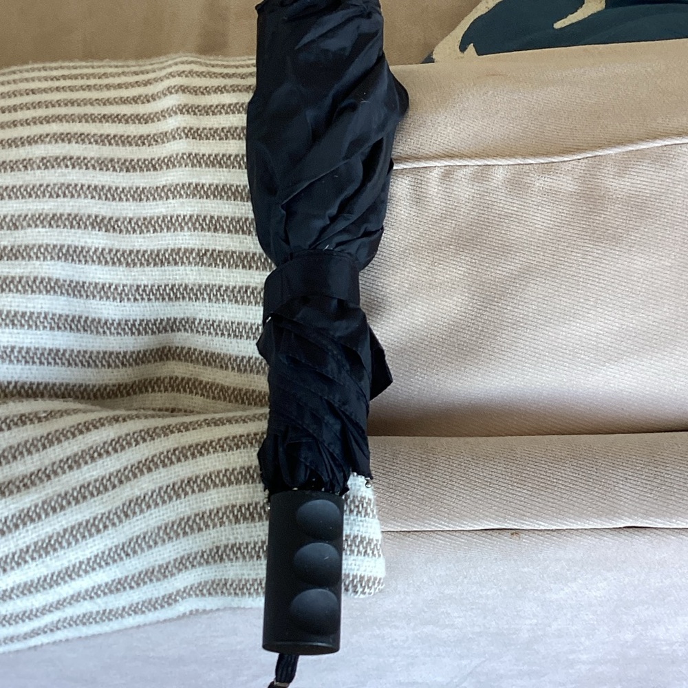 Black Compact Travel Umbrella mofo